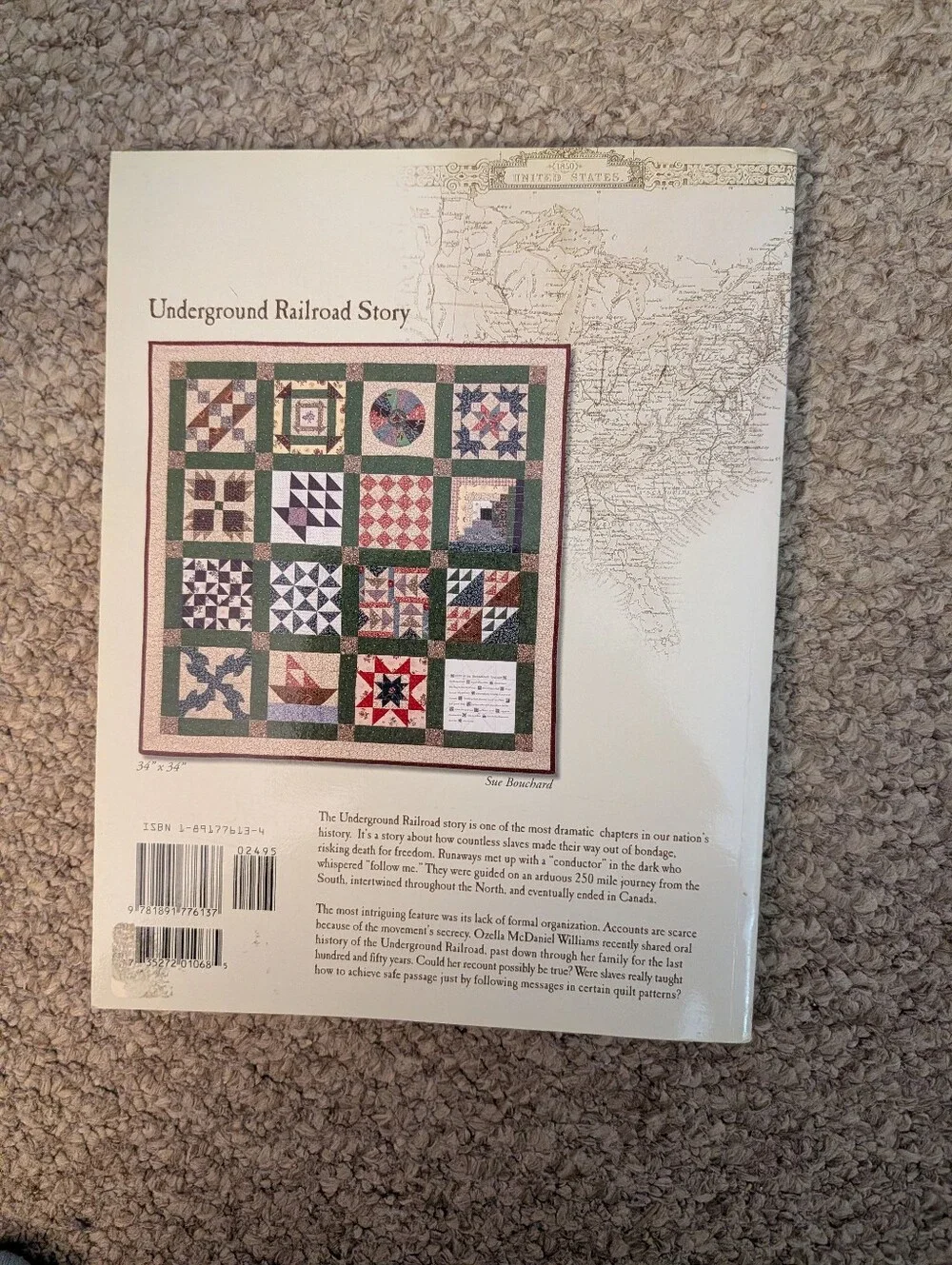 Underground Railroad Sampler by Eleanor Burns, Quilt In A Day, 2003